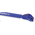 Translucent Blue Backscratcher w/ Shoehorn & Chain